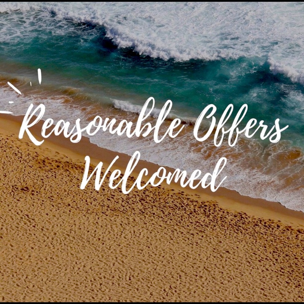 Reasonable offers welcome!